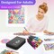 ZENO 72 Dual Tip Markers Set with Case – No-Bleed Art Markers for Adults – Fine & Brush Tips, Watercolor Pens for Artists, Journaling, and Creative Projects